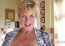 AuntJudys - 58yo Housewife Ms. Molly Jacks you lacking & Sucks your load of shit (POV)